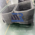 Carbon fiber shaped heat insulation cylinder